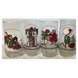 Vintage Collection of 13 American Greetings Corp. Holly Hobby & Coca-Cola Glasses (Ranging from 1977-1983)