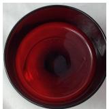 Red Drinkware Assortment - Includes: 8 Ruby Red Georgian Honeycomb Whiskey Tumblers and 6 Vintage French Champagne Glasses from Luminarc Red Drinkware Assortment - Includes: 8 Ruby Red Georgian Honeycomb Whiskey Tumblers and 6 Vintage French Champagne Glasses from Luminarc