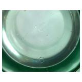 Collection of Assorted Vintage Green Coca-Cola Glasses - 6 -Fluted 6.25", 8 -Tradiitional 4.5", and 2- Traditional 7.75"