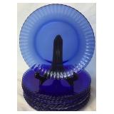Cobalt Blue Dinnerware Set - Service for 12 (Includes: 9" Dinner Plate, 8.75" Shallow Salad Bowl, 7.5" Plate) Cobalt Blue Dinnerware Set - Service for 12 (Includes: 9" Dinner Plate, 8.75" Shallow Salad Bowl, 7.5" Plate)