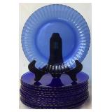 Cobalt Blue Dinnerware Set - Service for 12 (Includes: 9" Dinner Plate, 8.75" Shallow Salad Bowl, 7.5" Plate) Cobalt Blue Dinnerware Set - Service for 12 (Includes: 9" Dinner Plate, 8.75" Shallow Salad Bowl, 7.5" Plate)