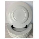 Vintage Harvest Grape Milk Glass Collection - Includes: Set of 3 Lidded Canisters, 2 Candle Holders, Cream & Sugar, 8- 9.75" Dinner Plates Vintage Harvest Grape Milk Glass Collection - Includes: Set of 3 Lidded Canisters, 2 Candle Holders, Cream & Sugar, 8- 9.75" Dinner Plates
