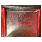 Collection of Vintage Gumball Machines: 5 Carousel and 1 Houston Collection of Vintage Gumball Machines: 5 Carousel and 1 Houston