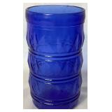 Set of 12 Francesinho Brazil Cobalt Blue Diamond Pattern Tumblers Set of 12 Francesinho Brazil Cobalt Blue Diamond Pattern Tumblers