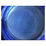 Set of 12 Francesinho Brazil Cobalt Blue Diamond Pattern Tumblers Set of 12 Francesinho Brazil Cobalt Blue Diamond Pattern Tumblers