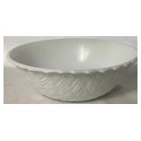 Assorted Milk Glass Collection - Includes Weavetex, Sunflower, Diamond Point, Hazel Atlas Swirl, and Scalloped Assorted Milk Glass Collection - Includes Weavetex, Sunflower, Diamond Point, Hazel Atlas Swirl, and Scalloped