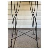 Vintage Ice Cream Parlor Table and 4 Chairs Vintage Ice Cream Parlor Table and 4 Chairs