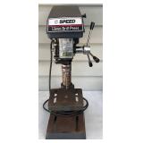 5 Speed 13mm Drill Press by Target Machinery Industky Co. 115 volt 25 amp 1720 RPM 1/5 HP Model TT-6 5 Speed 13mm Drill Press by Target Machinery Industky Co. 115 volt 25 amp 1720 RPM 1/5 HP Model TT-6