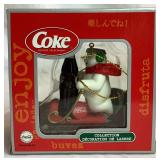 Collection of 8 Coca-Cola Ornaments