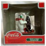 Collection of 8 Coca-Cola Ornaments