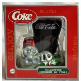 Collection of 8 Coca-Cola Ornaments