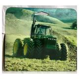 Large Collection of John Deere 1/64 Miniature Tractors and Implements