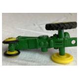 Large Collection of John Deere 1/64 Miniature Tractors and Implements