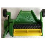 Large Collection of John Deere 1/64 Miniature Tractors and Implements