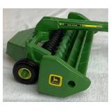 Large Collection of John Deere 1/64 Miniature Tractors and Implements