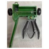 Large Collection of John Deere 1/64 Miniature Tractors and Implements