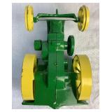 Pair of Vintage John Deere 1/16 Scale Diecast 1939 Model D Steel Wheel Tractors