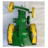 Pair of Vintage John Deere 1/16 Scale Diecast 1939 Model D Steel Wheel Tractors