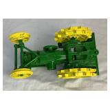 Pair of John Deere Die Cast Metal Ertl Model C Tractors from 1993 Two Cylinder Center Grand Opening Made in USA