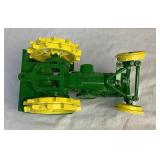 Pair of John Deere Die Cast Metal Ertl Model C Tractors from 1993 Two Cylinder Center Grand Opening Made in USA