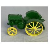 Bundle of 3 Vintage Ertl John Deere Die Cast 1923 Steel Wheel Tractors - One with Box