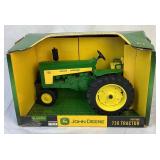 Collection of 1/16 Scale John Deere Die Cast Utility Tractors - (2) 584, 630, 730