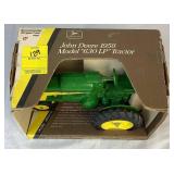 Collection of 1/16 Scale John Deere Die Cast Utility Tractors - (2) 584, 630, 730