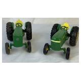 Collection of 1/16 Scale John Deere Die Cast Utility Tractors - (2) 584, 630, 730