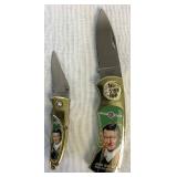 Collection of 6 John Wayne Commemerative Knife Sets and 1 Cowboy Knife Collection of 6 John Wayne Commemerative Knife Sets and 1 Cowboy Knife