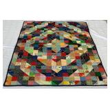 Two Quilted Throws - 48" x 64" and 36" x 46"