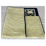 Two Quilted Throws - 48" x 64" and 36" x 46"