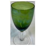 Collection of Multicolor Hues MCM Glassware Collection of Multicolor Hues MCM Glassware