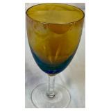 Collection of Multicolor Hues MCM Glassware Collection of Multicolor Hues MCM Glassware