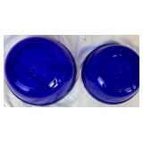 Cobalt Blue Anchor Hocking Bundle- Includes 12 Glass Coffee Mugs and 1 Qt and 1.5 Qt Nesting Bowls Cobalt Blue Anchor Hocking Bundle- Includes 12 Glass Coffee Mugs and 1 Qt and 1.5 Qt Nesting Bowls