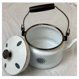 Vintage Collection of Enameled Coffee Pots Vintage Collection of Enameled Coffee Pots