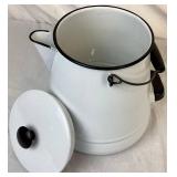 Vintage Collection of Enameled Coffee Pots Vintage Collection of Enameled Coffee Pots