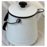 Vintage Collection of Enameled Coffee Pots Vintage Collection of Enameled Coffee Pots