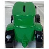 Enesco Vintage John Deere Ceramic Coin Banks - Set of Six Enesco Vintage John Deere Ceramic Coin Banks - Set of Six