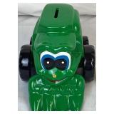 Enesco Vintage John Deere Ceramic Coin Banks - Set of Six Enesco Vintage John Deere Ceramic Coin Banks - Set of Six