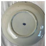 Porcelain Vintage Occupied Japan Dark Blue and White Sakura Blossom Pattern Teacups(6) and Saucers(7) Porcelain Vintage Occupied Japan Dark Blue and White Sakura Blossom Pattern Teacups(6) and Saucers(7)