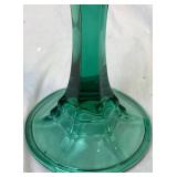 Assortment of Emerald Green Decor - Includes: 2 Candlesticks, 1 Canister, 1 Lidded Candy Dish, and 1 Vase Assortment of Emerald Green Decor - Includes: 2 Candlesticks, 1 Canister, 1 Lidded Candy Dish, and 1 Vase