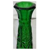 Assortment of Emerald Green Decor - Includes: 2 Candlesticks, 1 Canister, 1 Lidded Candy Dish, and 1 Vase Assortment of Emerald Green Decor - Includes: 2 Candlesticks, 1 Canister, 1 Lidded Candy Dish, and 1 Vase