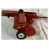 Vintage Metal Tru Scale and Hubley Tractors & Hay Baler