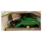 John Deere Bundle of Ertl 1/16 12A 50th Anniversary Combine and John Deere 1952 Model 50 Tractor
