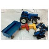 New Holland Die Cast Tractor & Hay Baler Implement Collection