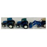 New Holland Die Cast Tractor & Hay Baler Implement Collection