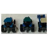 New Holland Die Cast Tractor & Hay Baler Implement Collection