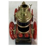 Vintage Mississippi 1869 Antique Fire Engine Transistor Radio WACO Japan and 1/64 Case Steam Engine First Edition Tractor