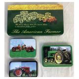 Collection of 4 Boxed Knife Sets Representing the American Farmer Collection of 4 Boxed Knife Sets Representing the American Farmer