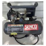 Corded Tool Lot- Senco Air Compressor, Bench Grinder and Angle Grinder Corded Tool Lot- Senco Air Compressor, Bench Grinder and Angle Grinder